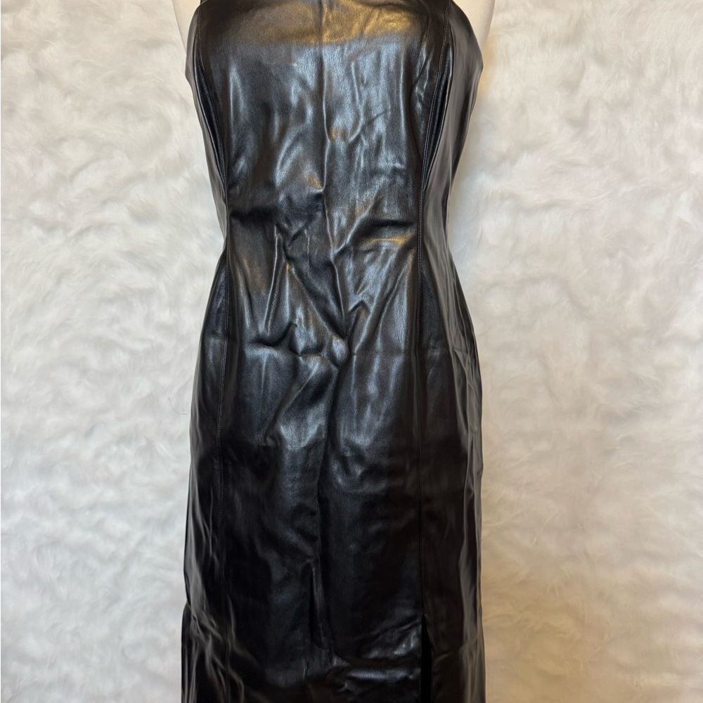 Steve Madden Black Strapless Dress